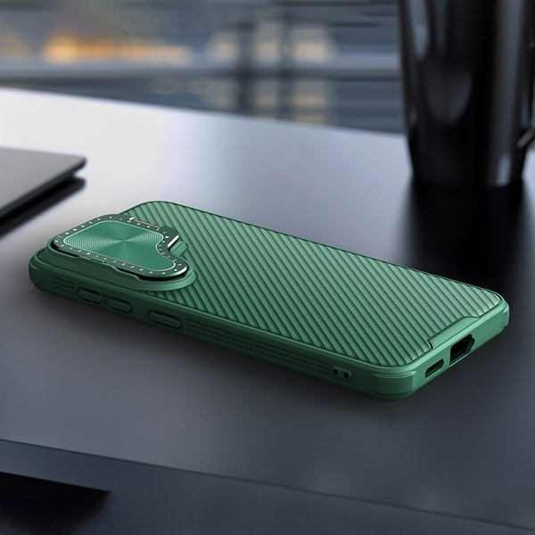 خرید قاب ضد ضربه مگنتی کمرا استند نیلکین Samsung Galaxy S24 Plus مدل Camshield Prop Magnetic