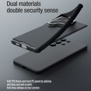 خرید قاب ضد ضربه مگنتی کمرا استند نیلکین Samsung Galaxy S24 Plus مدل Camshield Prop Magnetic
