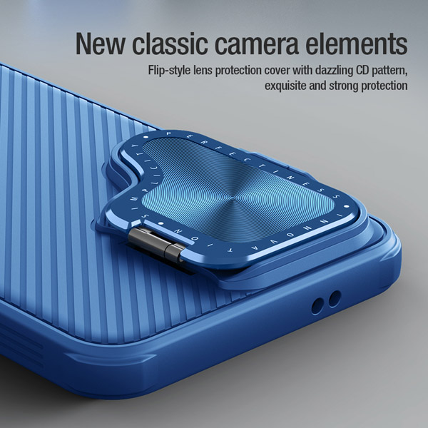 خرید قاب محافظ مگنتی کمرا استند نیلکین Samsung Galaxy S24 مدل Camshield Prop Magnetic
