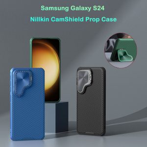 قاب ضد ضربه کمرا استند نیلکین Samsung Galaxy S24 مدل Camshield Prop