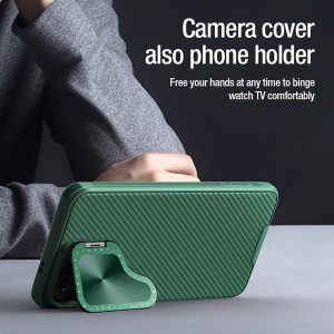 خرید قاب ضد ضربه کمرا استند نیلکین Samsung Galaxy S24 مدل Camshield Prop