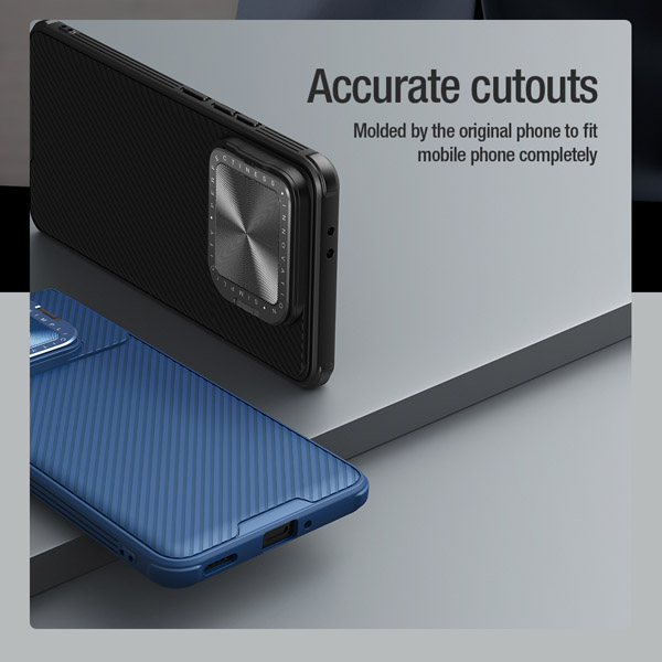 خرید قاب ضد ضربه کمرا استند نیلکین Xiaomi Redmi K70 مدل CamShield Prop