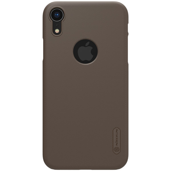 خرید قاب محافظ حفره لوگو iPhone XR مارک نیلکین مدل Super Frosted Shield With LOGO cutout