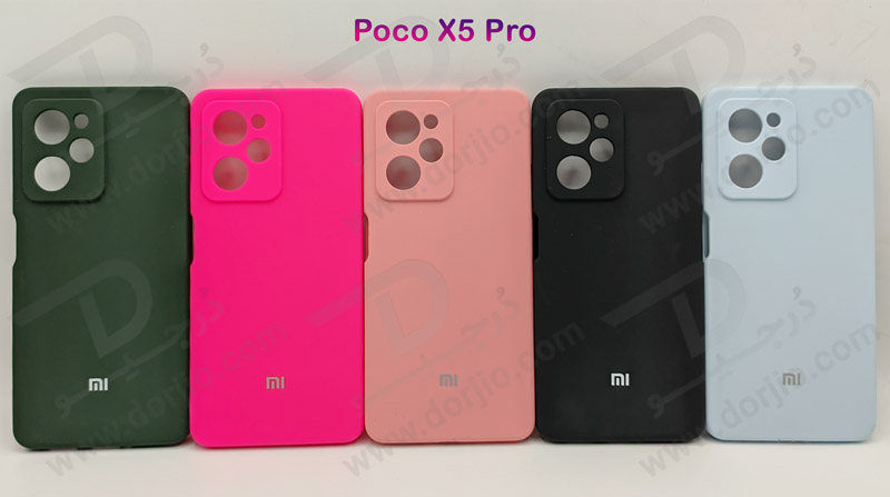 خرید قاب محافظ سیلیکونی اصلی Xiaomi Poco X5 Pro