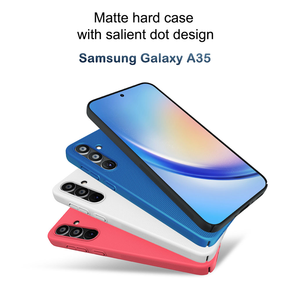 قاب محافظ نیلکین Samsung Galaxy A35 مدل Super Frosted Shield