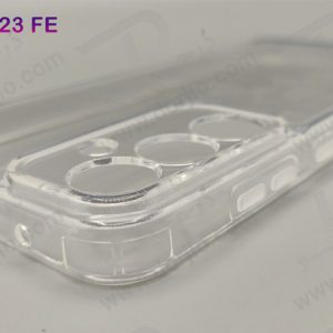 خرید قاب ژله ای شفاف با محافظ دوربین Samsung Galaxy S23 FE