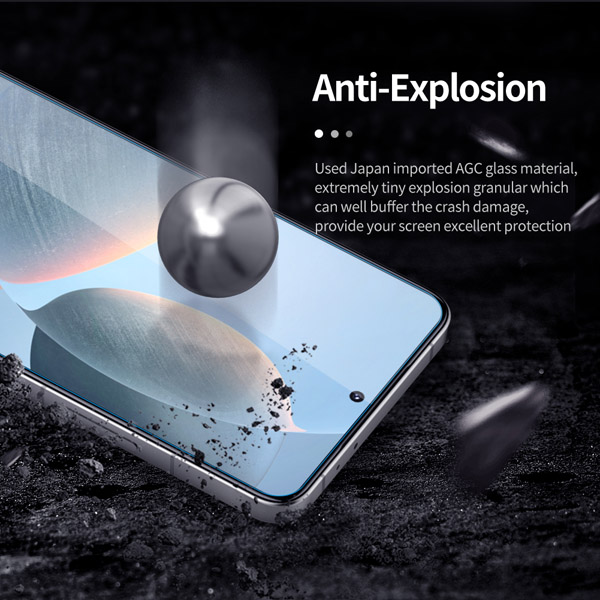 خرید محافظ صفحه نمایش شیشه ای Xiaomi Redmi K70 Pro مارک نیلکین مدل H+Pro Anti-Explosion