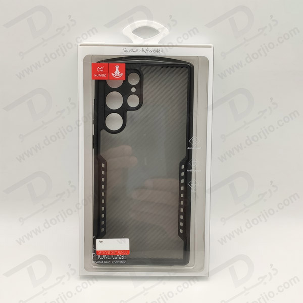 خرید کریستال شیلد دودی مات Samsung Galaxy S23 Ultra مارک XUNDD سری Game