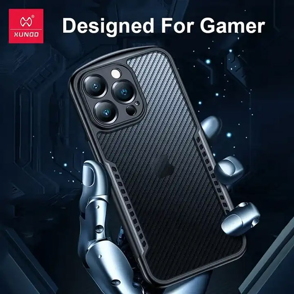 خرید کریستال شیلد دودی مات iPhone 13 Pro Max مارک XUNDD سری Game