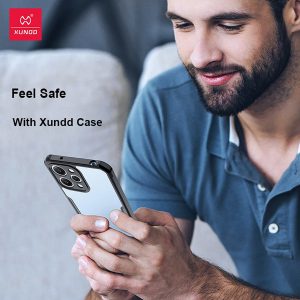 خرید کریستال شیلد شفاف گوشی Xiaomi Redmi Note 12R مارک XUNDD سری Beatle