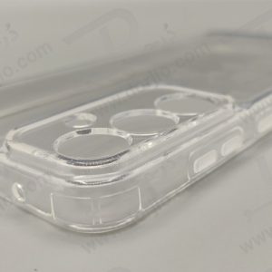 قاب ژله ای شفاف با محافظ دوربین Samsung Galaxy A55