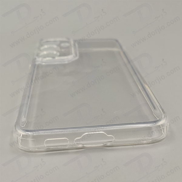 خرید قاب ژله ای شفاف با محافظ دوربین Samsung Galaxy M55