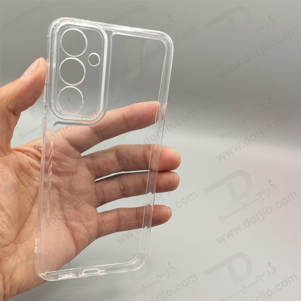 قاب ژله ای شفاف با محافظ دوربین Samsung Galaxy S24 Plus