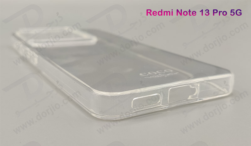 قاب ژله ای شفاف گوشی Xiaomi Redmi Note 13 Pro 5G