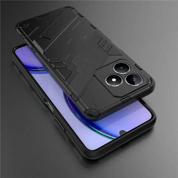 خرید قاب ضد ضربه استند دار گوشی Realme C53 مارک BIBERCAS