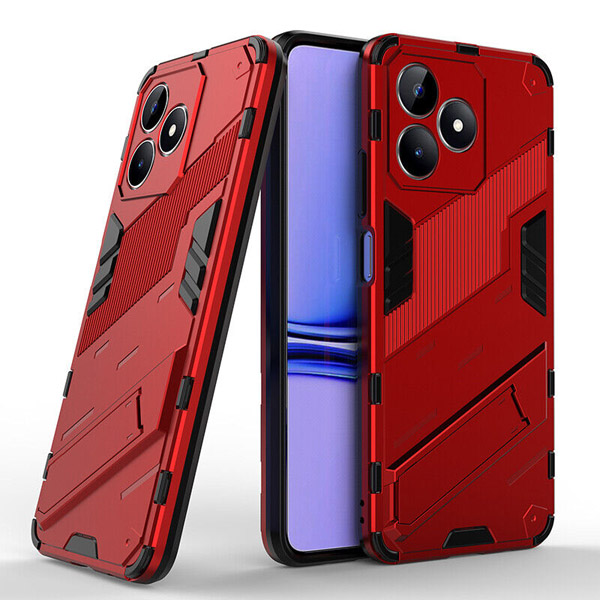 خرید قاب ضد ضربه استند دار گوشی Realme C53 مارک BIBERCAS