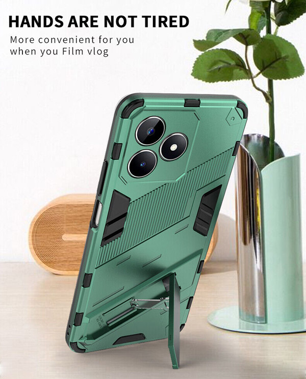 خرید قاب ضد ضربه استند دار گوشی Realme Narzo N53 مارک BIBERCAS