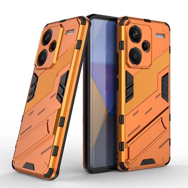 خرید قاب ضد ضربه استند دار Xiaomi Redmi Note 13 Pro Plus مارک BIBERCAS
