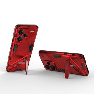 خرید قاب ضد ضربه استند دار Xiaomi Redmi Note 13 Pro Plus مارک BIBERCAS