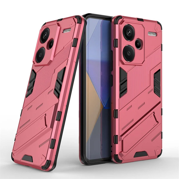 خرید قاب ضد ضربه استند دار Xiaomi Redmi Note 13 Pro Plus مارک BIBERCAS