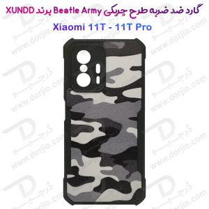قاب طرح چریکی Xiaomi 11T مارک XUNDD سری Beatle Army