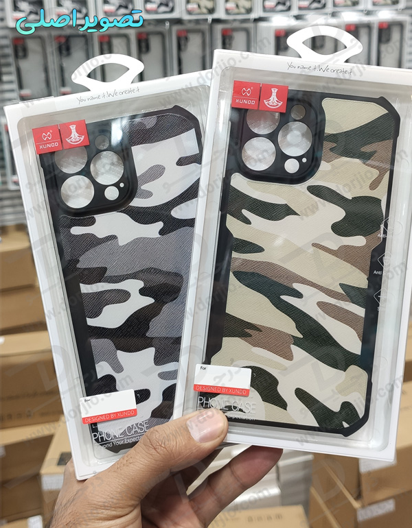 خرید قاب طرح چریکی iPhone 14 Pro Max مارک XUNDD سری Beatle Army