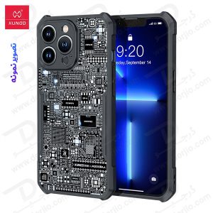 خرید قاب لوکس طلایی iPhone 13 Mini مارک XUNDD سری GOLD MOOOPAA