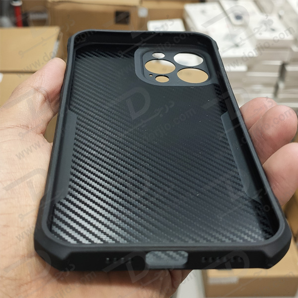 خرید قاب لوکس طلایی iPhone 15 Pro مارک XUNDD سری GOLD MOOOPAA