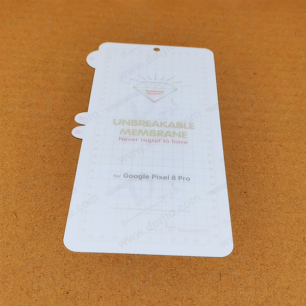 خرید نانو برچسب هیدوروژل شفاف صفحه نمایش Google Pixel 8 Pro مدل Unbreakable Hydrogel