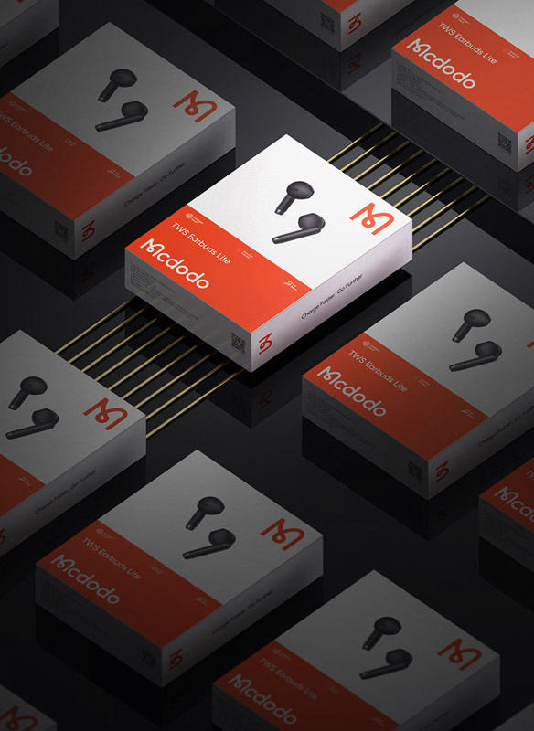 خرید هندزفری بلوتوثی با حذف نویز ENC و کابل شارژ مک دودو Mcdodo HP-803