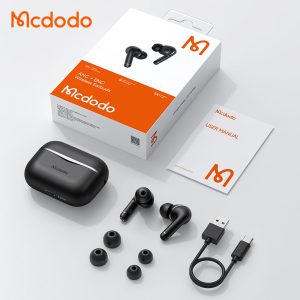258226هندزفری بلوتوثی شارژ وایرلس با حذف نویز ANC و ENC مک دودو Mcdodo HP-8010