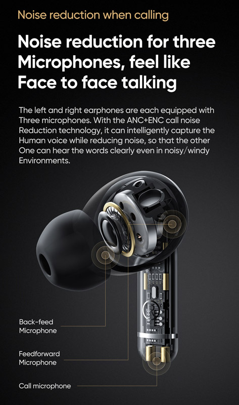 خرید هندزفری بلوتوثی شارژ وایرلس با حذف نویز ANC و ENC مک دودو Mcdodo HP-8010