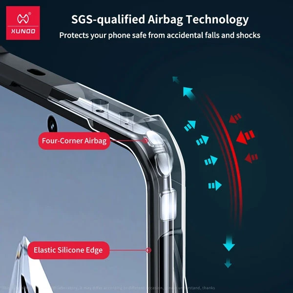 خرید کریستال شیلد شفاف گوشی OnePlus 12 مارک XUNDD سری Beatle