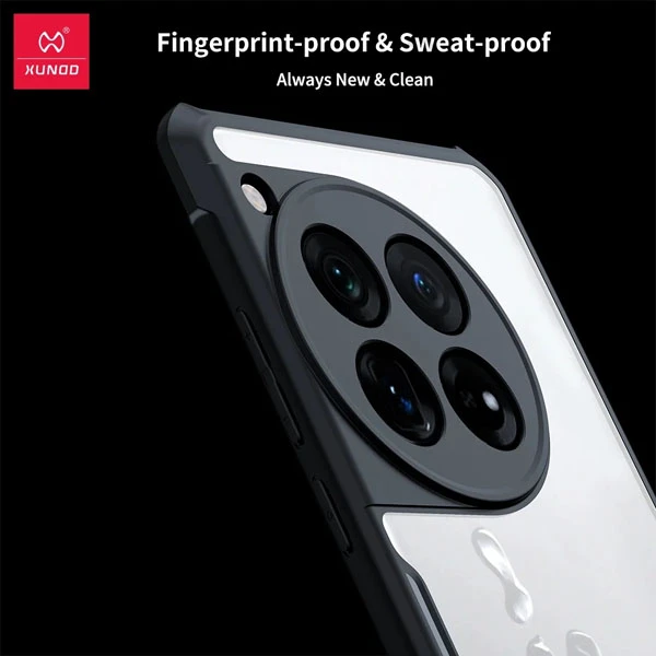 خرید کریستال شیلد شفاف گوشی OnePlus 12 مارک XUNDD سری Beatle