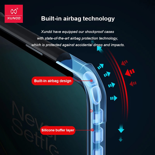 خرید کریستال شیلد شفاف گوشی OnePlus Nord CE 5G مارک XUNDD سری Beatle