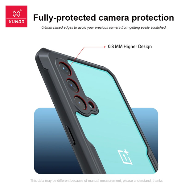 خرید کریستال شیلد شفاف گوشی OnePlus Nord CE 5G مارک XUNDD سری Beatle