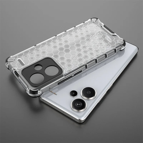 خرید گارد ضد ضربه هیبریدی Xiaomi Redmi Note 13 Pro Plus مدل Honeycomb
