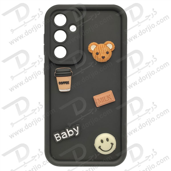 خرید گارد ژله ای عروسکی طرح برجسته Samsung Galaxy A35