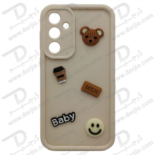 خرید گارد ژله ای عروسکی طرح برجسته Samsung Galaxy A35