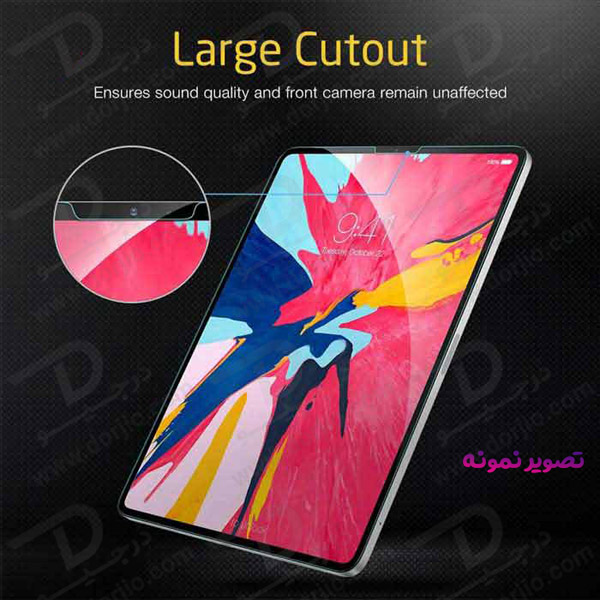 خرید گلس شیشه ای شفاف تبلت iPad Air 2020 مدل AXE Series HD مارک XUNDD