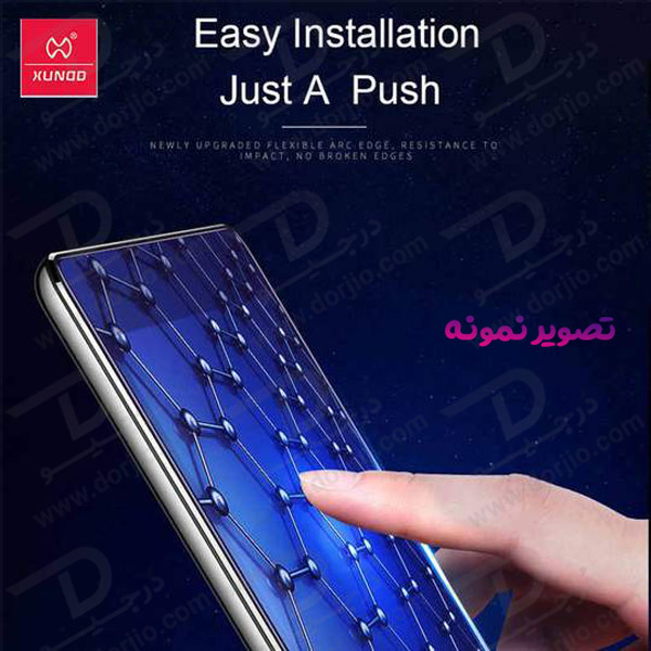 خرید گلس شیشه ای شفاف تبلت iPad Air 2020 مدل AXE Series HD مارک XUNDD