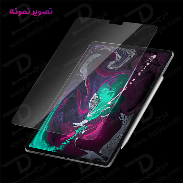 خرید گلس شیشه ای شفاف تبلت iPad Pro 12.9 2020 مدل AXE Series HD مارک XUNDD