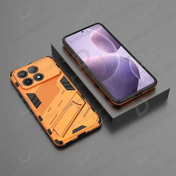 خرید قاب ضد ضربه استند دار Xiaomi Redmi K70E مارک BIBERCAS