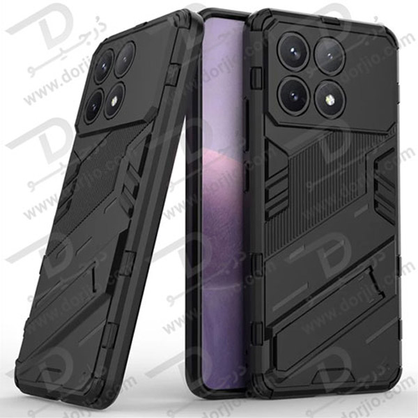 خرید قاب ضد ضربه استند دار Xiaomi Redmi K70E مارک BIBERCAS