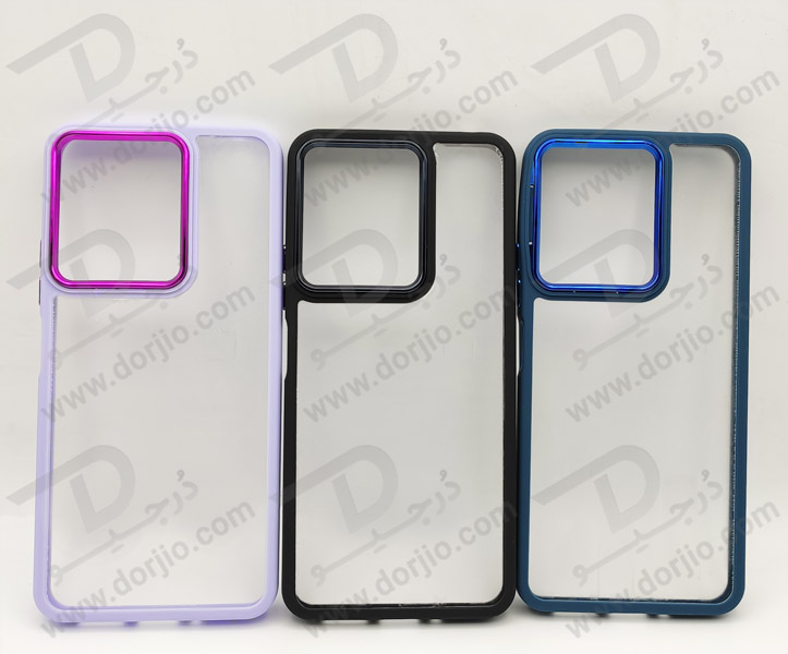 خرید قاب شفاف فریم ژله ای رنگی Xiaomi Poco X6 5G خرید قاب شفاف فریم ژله ای رنگی Xiaomi Poco X6 5G