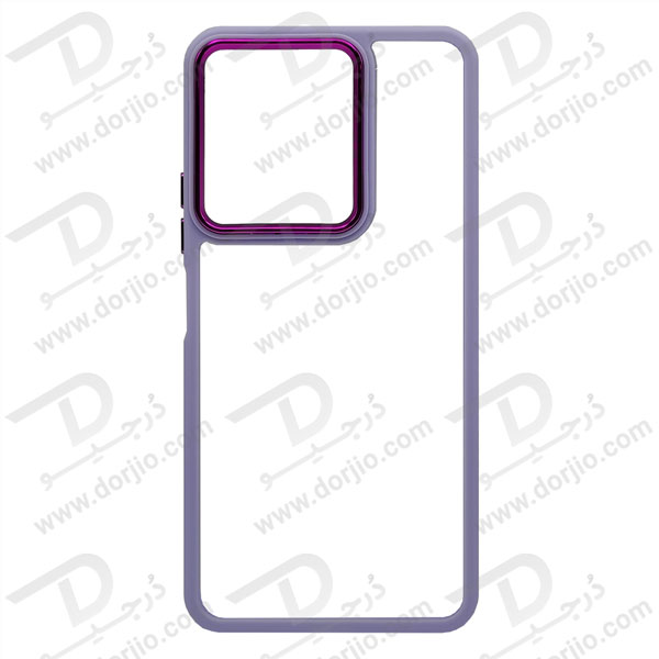 خرید قاب شفاف فریم ژله ای رنگی Xiaomi Redmi Note 13 4G