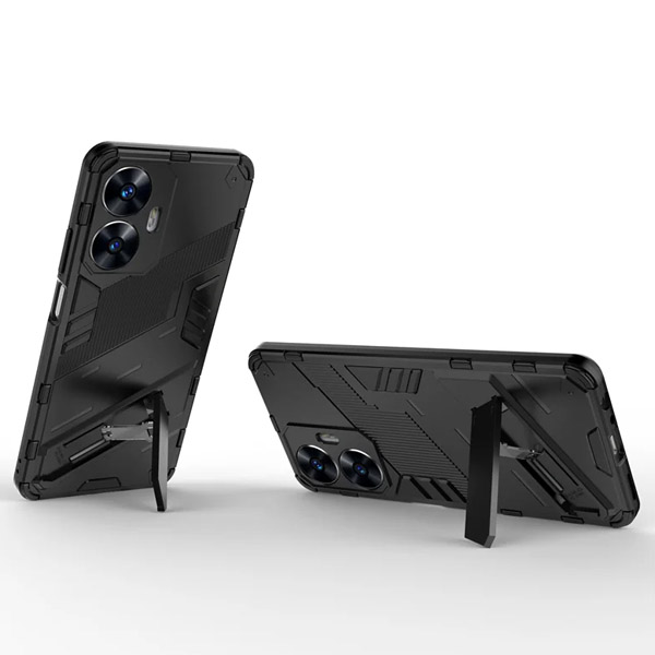خرید قاب ضد ضربه استند دار Realme C55 مارک BIBERCAS