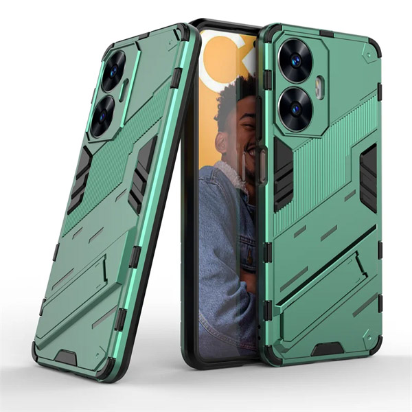 خرید قاب ضد ضربه استند دار گوشی Realme C55 مارک BIBERCAS