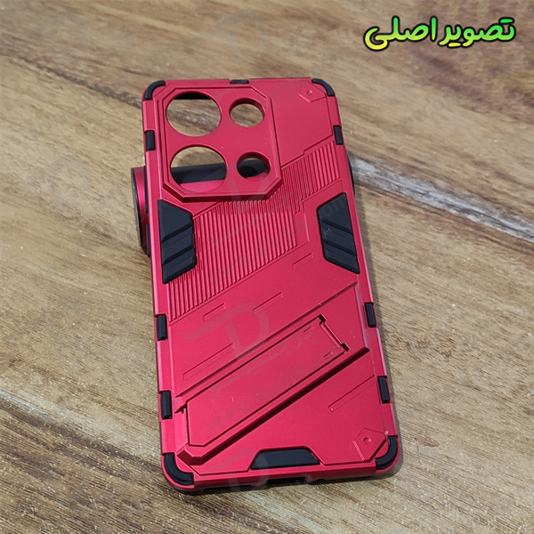 خرید قاب ضد ضربه استند دار Xiaomi Redmi Note 13 Pro 4G مارک BIBERCAS
