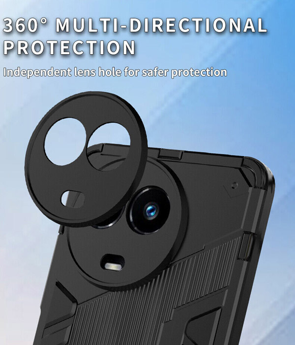 خرید قاب ضد ضربه استند دار گوشی Realme C67 5G مارک BIBERCAS